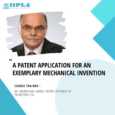 A Patent Application For An Exemplary Mechanical Invention